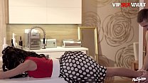 VIP SEX VAULT – (Totti & Vivien Wild) Sexy Big Tits Teenager Got Pussy Licked And Hardcore Banged By Daddy
